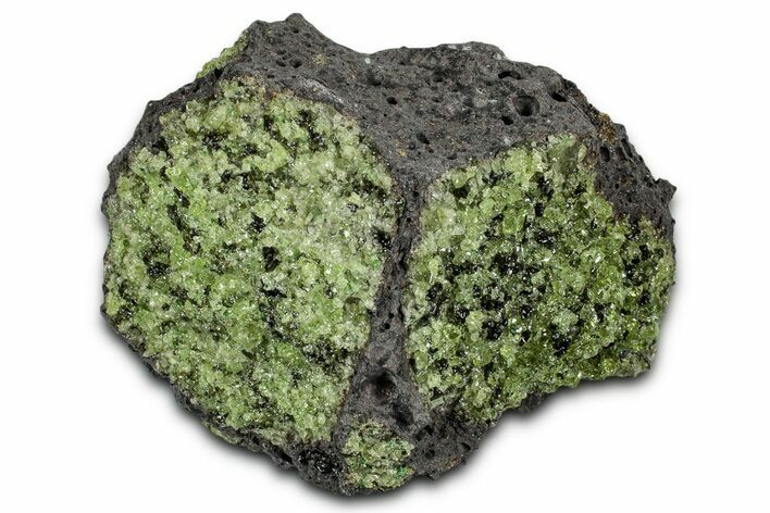 Peridot Crystals in Basalt - Arizona #355070